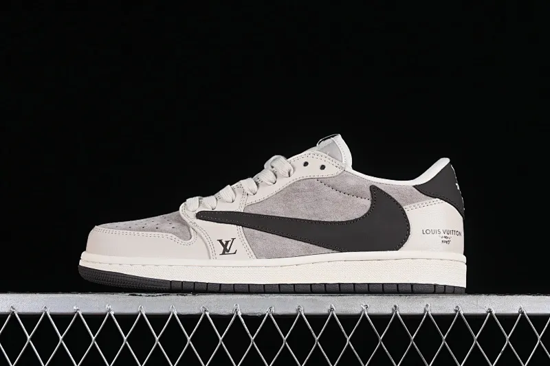 All categories Air Jordan Jordan series basketball shoes Air Jordan 1 Low High-end customized low-top sneakers Travis Scott x Fragment Design x Jordan Air Jordan 1 Low OG SP AJ1 Joe 1 LV joint-cappuccino low-top cultural and casual sneakers LX1988-100
